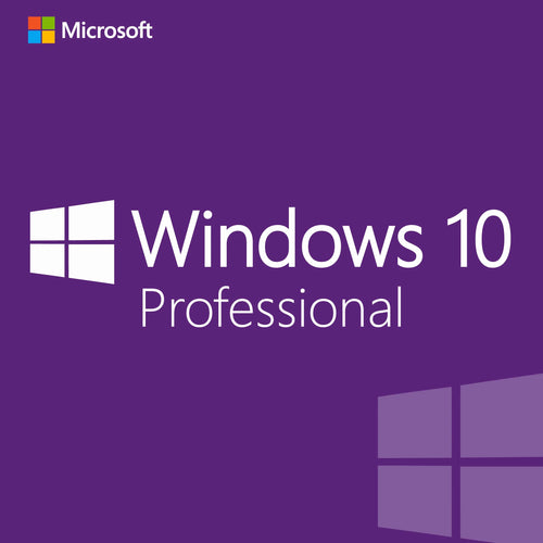 Microsoft Windows 10 Professional โ Lifetime License for 1 PC