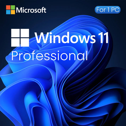 Microsoft Windows 11 Professional – Lifetime License for 1 PC