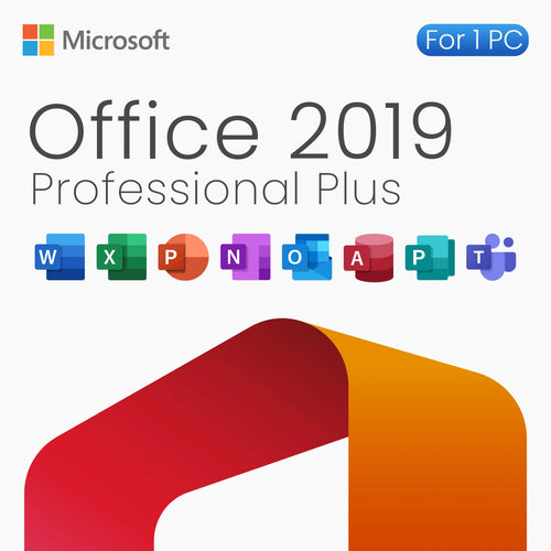 Microsoft Office 2019 Professional Plus – Lifetime License For 1PC