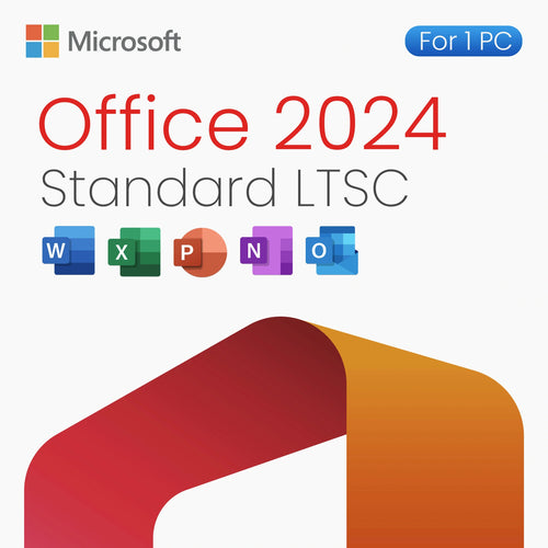 Microsoft Office 2024 Standard LTSC – Lifetime License 1 PC