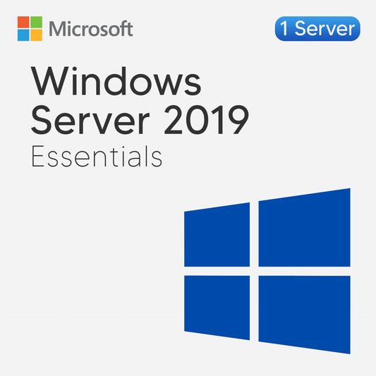 Microsoft Windows Server 2019 Essentials For 1PC - Lifetime License